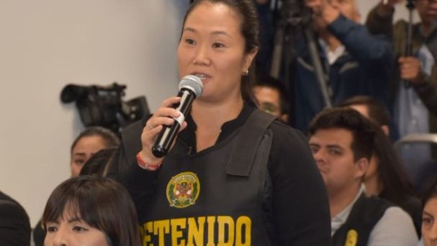 Keiko Fujimori se pronuncia tras negarse a declarar a Fiscalía