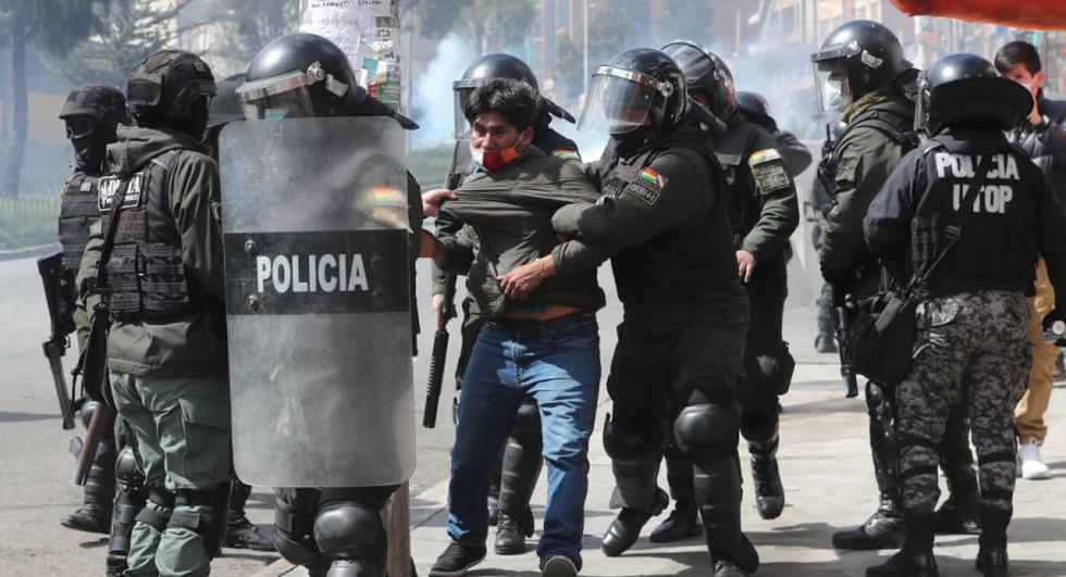 Bolivia: seis heridos y 33 detenidos dejó una pelea entre policías y cocaleros
